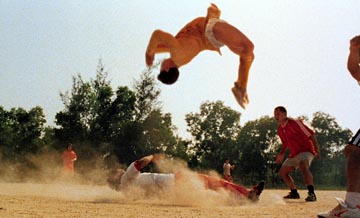 dustup action on field